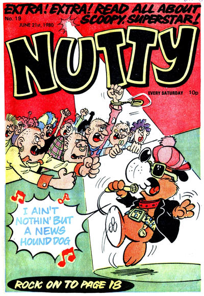 Cover for Nutty (D.C. Thomson, 1980 series) #19