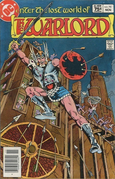 Cover for Warlord (DC, 1976 series) #75 [Canadian]
