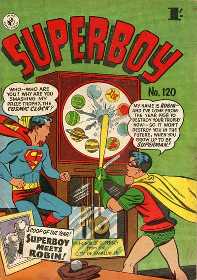 Cover for Superboy (K. G. Murray, 1949 series) #120 [1' price]