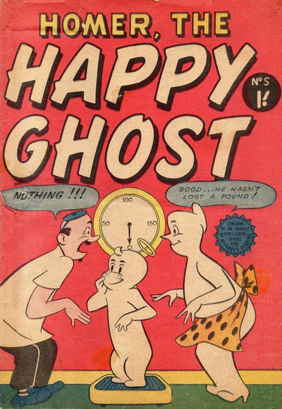 Cover for Homer, the Happy Ghost (Horwitz, 1956 ? series) #5