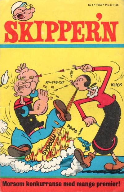 Cover for Skipper'n [Skippern] (Romanforlaget, 1967 series) #6/1967