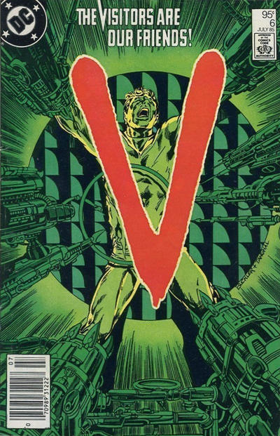 Cover for V (DC, 1985 series) #6 [Canadian]