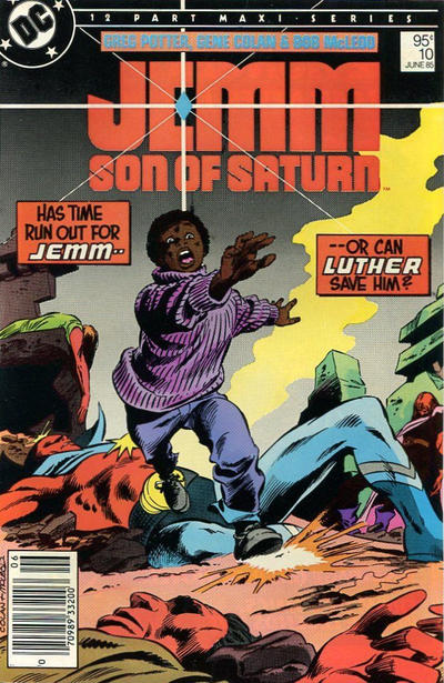 Cover for Jemm, Son of Saturn (DC, 1984 series) #10 [Canadian]
