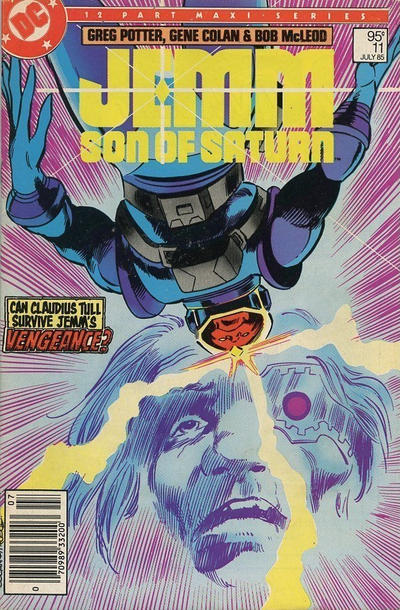 Cover for Jemm, Son of Saturn (DC, 1984 series) #11 [Canadian]