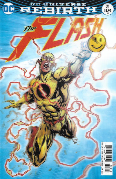 Cover for The Flash (DC, 2016 series) #21 [Jason Fabok Lenticular Cover]