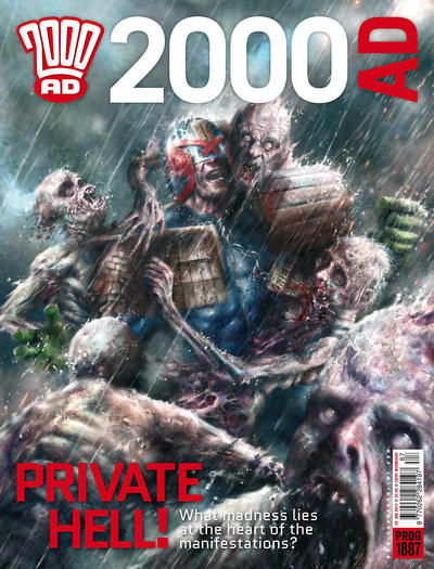 Cover for 2000 AD (Rebellion, 2001 series) #1887