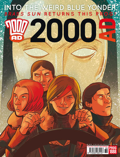 Cover for 2000 AD (Rebellion, 2001 series) #1888