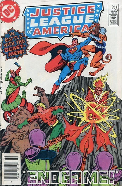 Cover for Justice League of America (DC, 1960 series) #223 [Canadian]