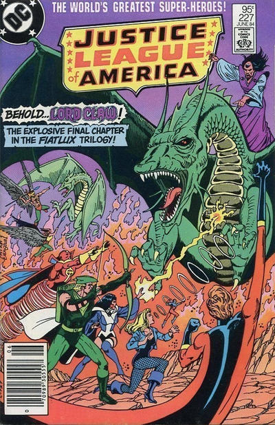 Cover for Justice League of America (DC, 1960 series) #227 [Canadian]