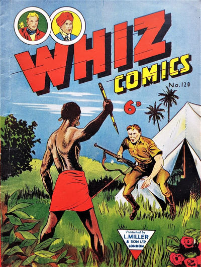 Cover for Whiz Comics (L. Miller & Son, 1950 series) #120