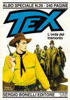 Cover for Tex - Albo Speciale (Sergio Bonelli Editore, 1988 series) #29 - L'orda del tramonto
