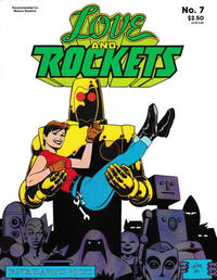 Cover Thumbnail for Love and Rockets (Fantagraphics, 1982 series) #7 [Second Printing]