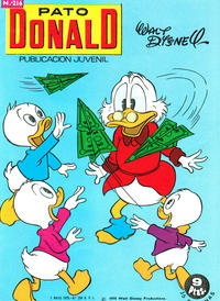 Cover Thumbnail for Pato Donald (Ediciones Recreativas S. A., 1966 series) #216