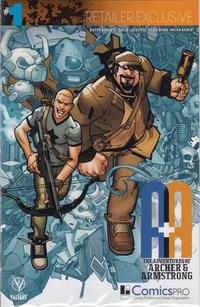 Cover Thumbnail for A&A: The Adventures of Archer & Armstrong (Valiant Entertainment, 2016 series) #1 [ComicsPro Retailer Exclusive]