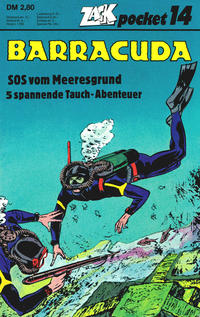 Cover for Zack Pocket (Koralle, 1980 series) #14 - Barracuda - SOS vom Meeresgrund