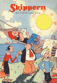 Cover Thumbnail for Skippern (Allers Forlag, 1947 series) #29/1958