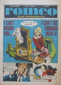 Cover Thumbnail for Romeo (D.C. Thomson, 1957 series) #14 August 1965