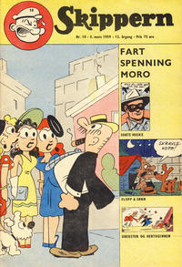 Cover Thumbnail for Skippern (Allers Forlag, 1947 series) #10/1959