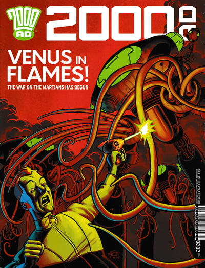 Cover for 2000 AD (Rebellion, 2001 series) #2028