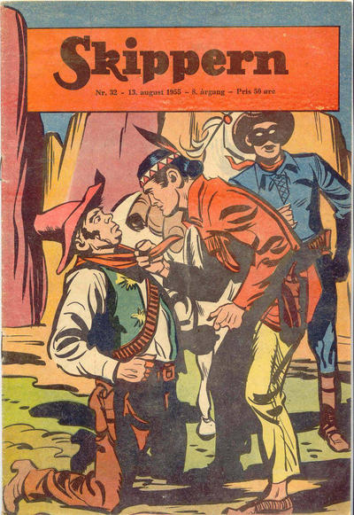 Cover for Skippern (Allers Forlag, 1947 series) #32/1955