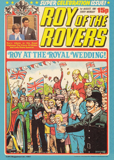 Cover for Roy of the Rovers (IPC, 1976 series) #1 August 1981 [246]