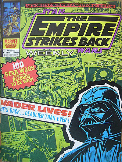 Cover for The Empire Strikes Back Weekly (Marvel UK, 1980 series) #120