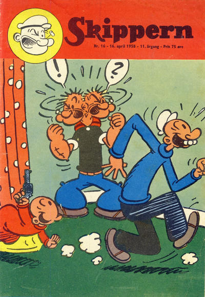 Cover for Skippern (Allers Forlag, 1947 series) #16/1958