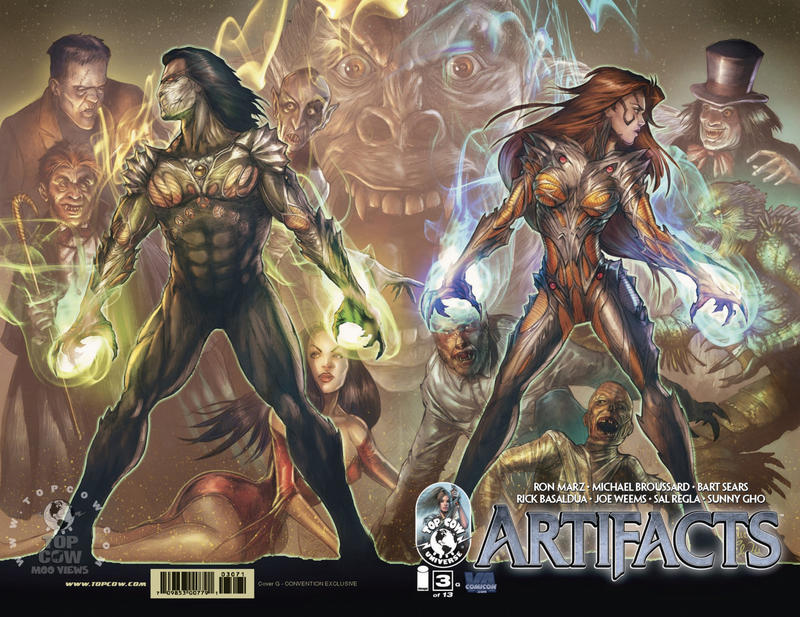 Cover for Artifacts (Image, 2010 series) #3 [Cover G Virginia Comicon Wraparound]