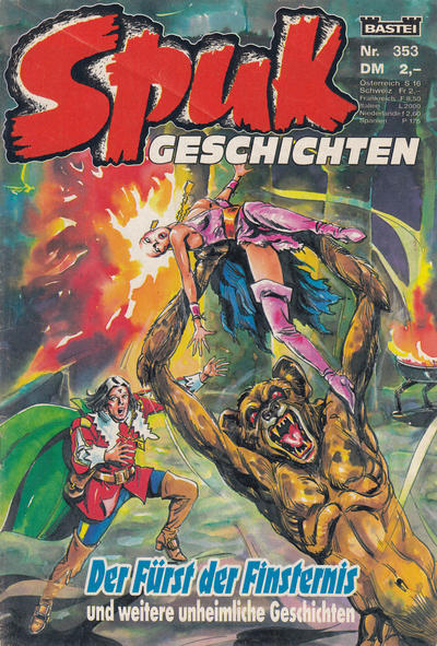 Cover for Spuk Geschichten (Bastei Verlag, 1978 series) #353