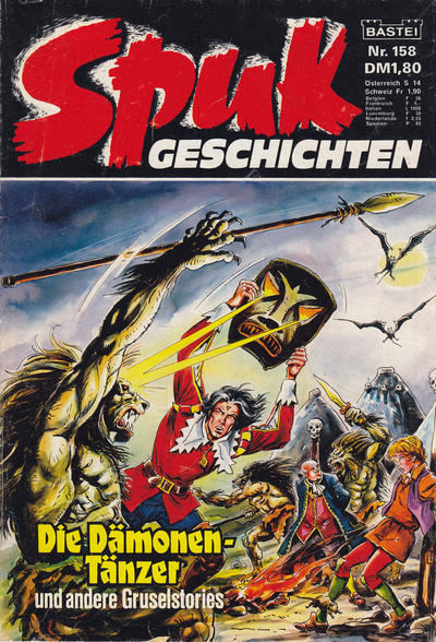 Cover for Spuk Geschichten (Bastei Verlag, 1978 series) #158