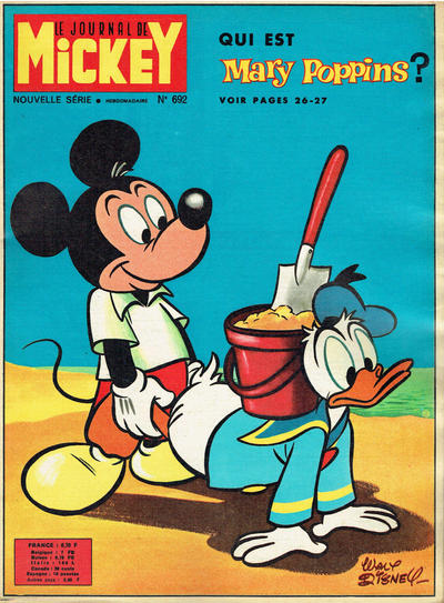 Cover for Le Journal de Mickey (Hachette, 1952 series) #692