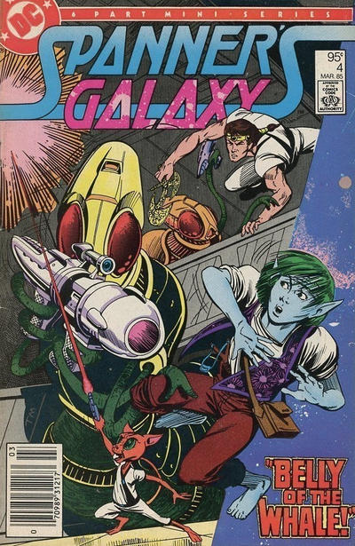 Cover for Spanner's Galaxy (DC, 1984 series) #4 [Canadian]