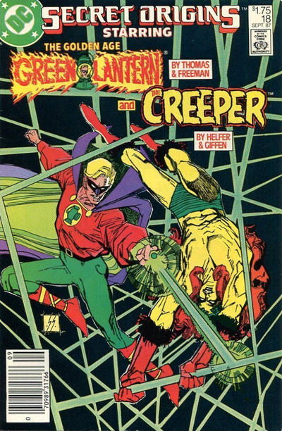 Cover for Secret Origins (DC, 1986 series) #18 [Canadian]