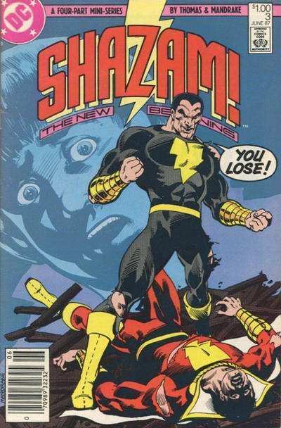 Cover for Shazam: The New Beginning (DC, 1987 series) #3 [Canadian]