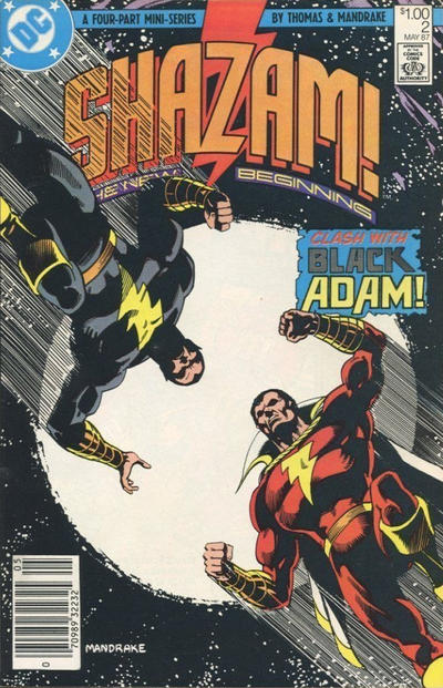 Cover for Shazam: The New Beginning (DC, 1987 series) #2 [Canadian]