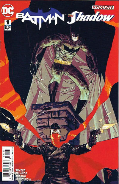 Cover for Batman / Shadow (DC, 2017 series) #1 [Riley Rossmo Cover]