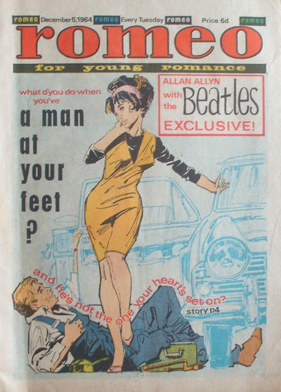 Cover for Romeo (D.C. Thomson, 1957 series) #5 December 1964
