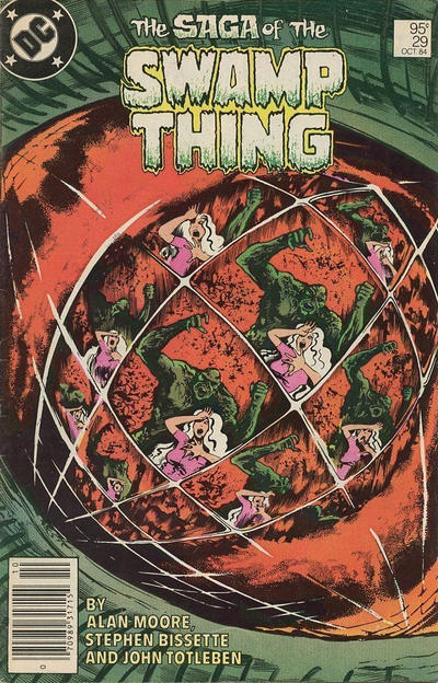 Cover for The Saga of Swamp Thing (DC, 1982 series) #29 [Canadian]