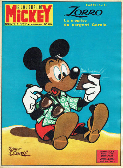 Cover for Le Journal de Mickey (Hachette, 1952 series) #694