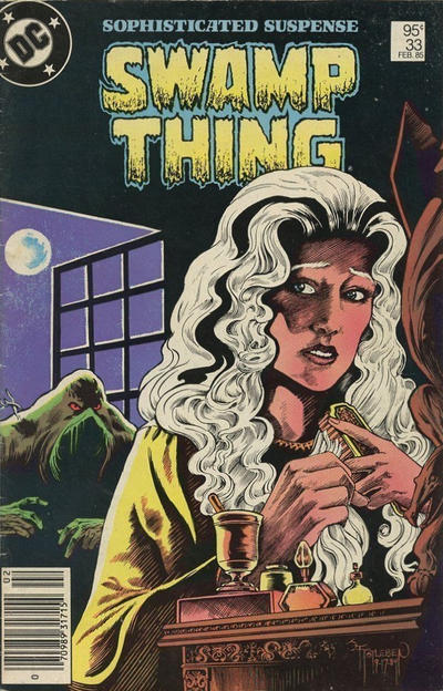 Cover for The Saga of Swamp Thing (DC, 1982 series) #33 [Canadian]