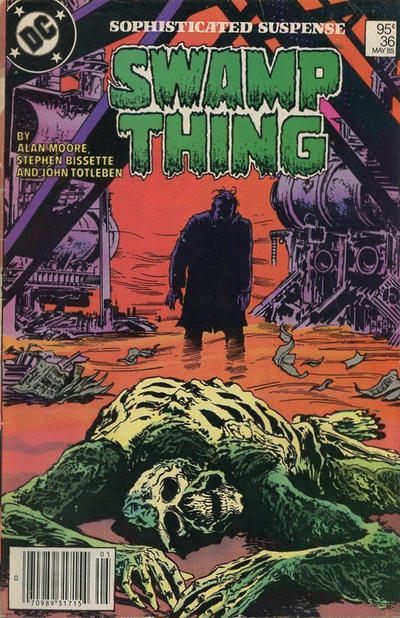 Cover for The Saga of Swamp Thing (DC, 1982 series) #36 [Canadian]