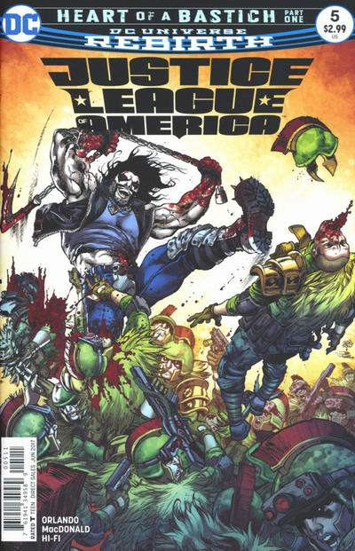 Cover for Justice League of America (DC, 2017 series) #5 [Ivan Reis & Joe Prado Cover]