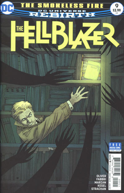Cover for Hellblazer (DC, 2016 series) #9 [Declan Shalvey Cover]