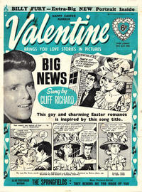 Cover Thumbnail for Valentine (IPC, 1957 series) #20 April 1963