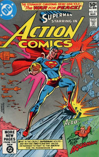 Cover for Action Comics (DC, 1938 series) #517 [Direct]