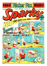 Cover Thumbnail for Sparky (D.C. Thomson, 1965 series) #262