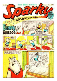 Cover Thumbnail for Sparky (D.C. Thomson, 1965 series) #263