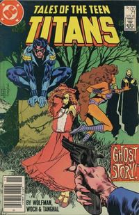 Cover for Tales of the Teen Titans (DC, 1984 series) #71 [Canadian]