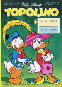 Cover Thumbnail for Topolino (Mondadori, 1949 series) #1220