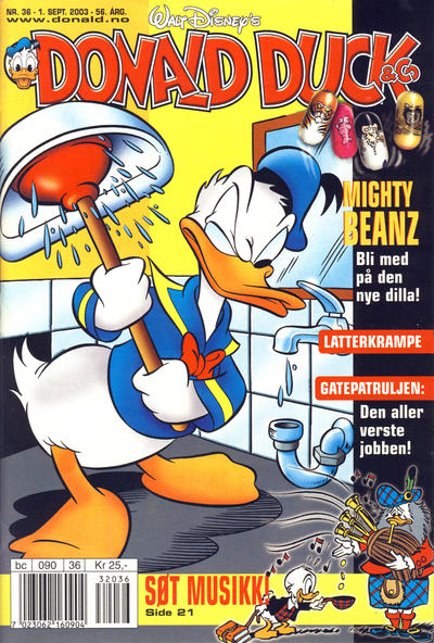 Cover for Donald Duck & Co (Hjemmet / Egmont, 1948 series) #36/2003